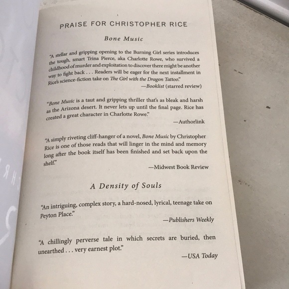 Christopher Rice Bundle Books Blood Victory, The Vines, & Desire & Ice - Picture 8 of 15